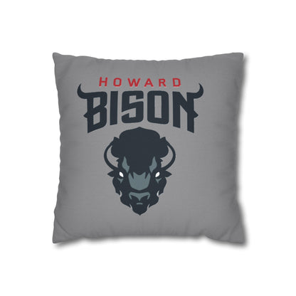 Spun Polyester Square Pillowcase