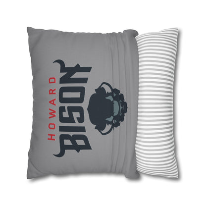 Spun Polyester Square Pillowcase