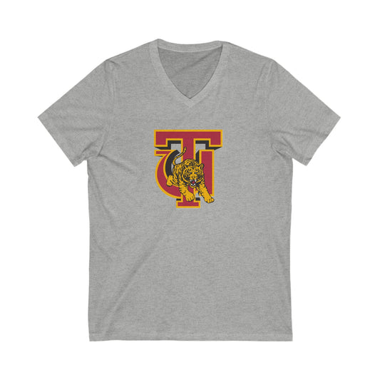 Unisex Jersey Short Sleeve V-Neck Tee