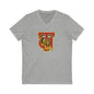 Unisex Jersey Short Sleeve V-Neck Tee