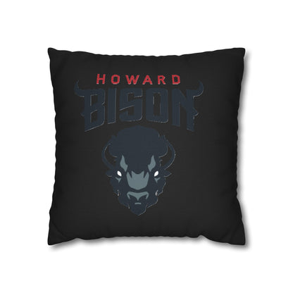 Spun Polyester Square Pillowcase