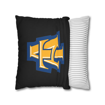 Spun Polyester Square Pillowcase