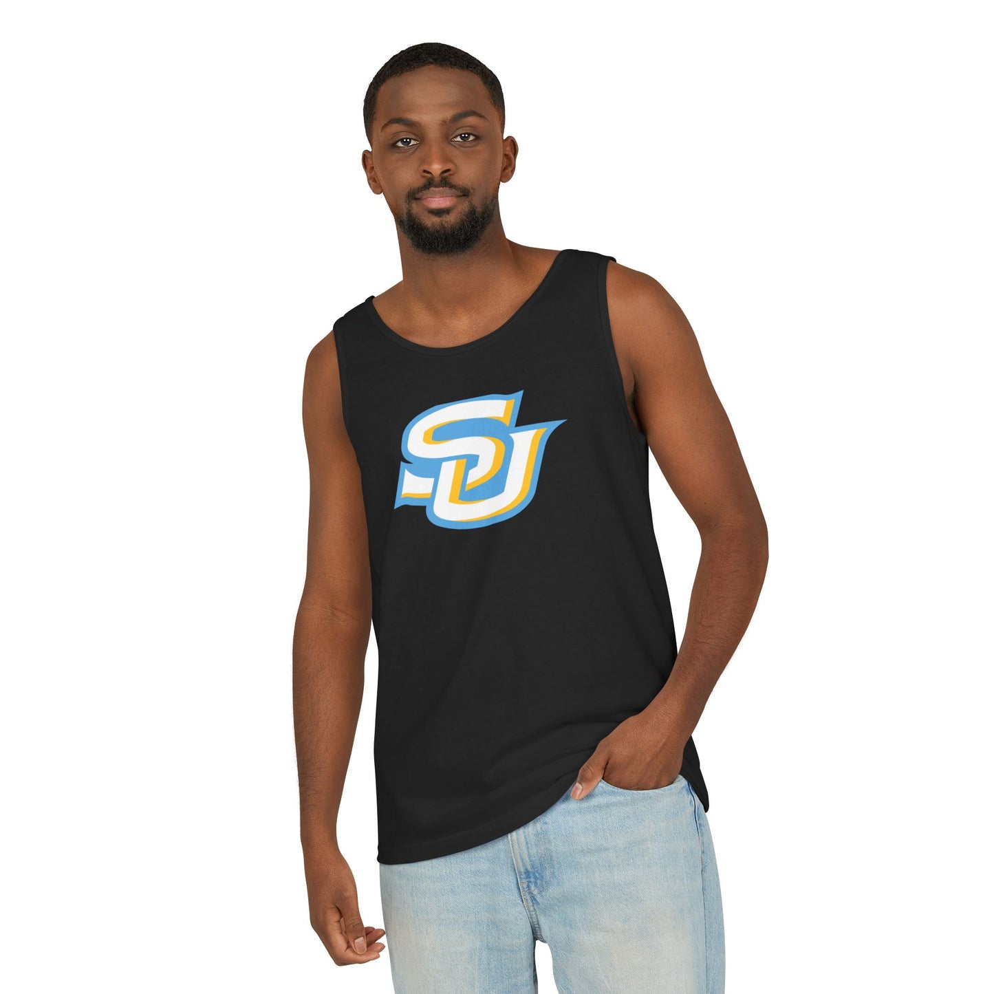 Mens Unisex Garment-Dyed Tank Top