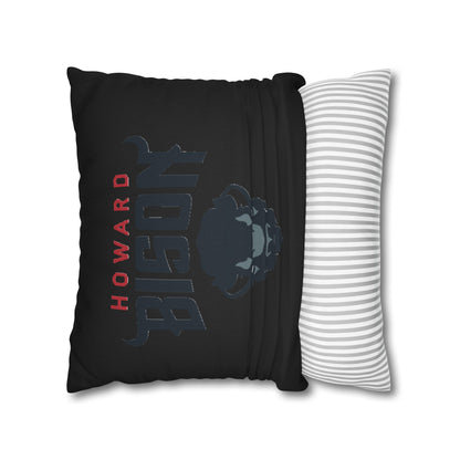 Spun Polyester Square Pillowcase