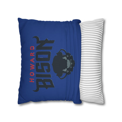 Spun Polyester Square Pillowcase