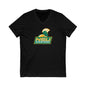Womens Jersey Short Sleeve V-Neck Tee