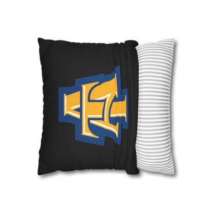 Spun Polyester Square Pillowcase