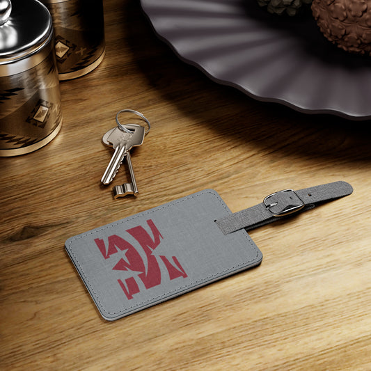 Saffiano Polyester Luggage Tag, Rectangle