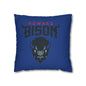 Spun Polyester Square Pillowcase