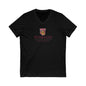 Womens Jersey Short Sleeve V-Neck Tee