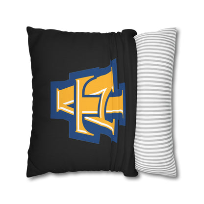 Spun Polyester Square Pillowcase
