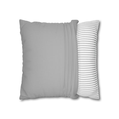 Spun Polyester Square Pillowcase