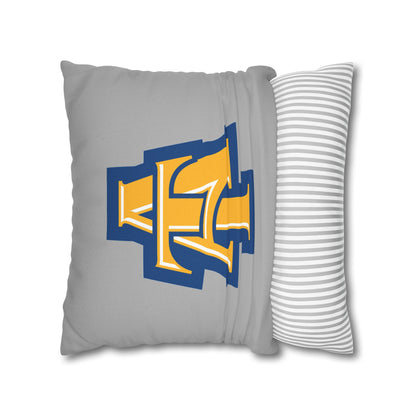 Spun Polyester Square Pillowcase
