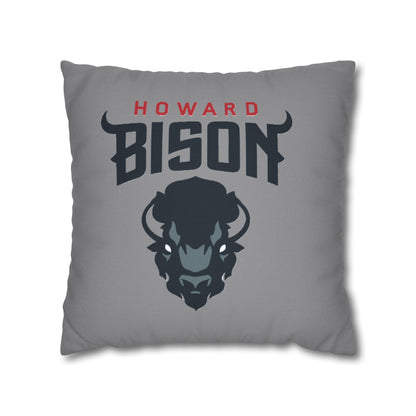 Spun Polyester Square Pillowcase