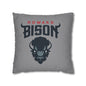 Spun Polyester Square Pillowcase