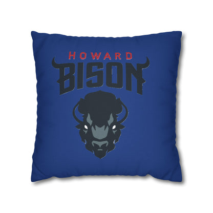 Spun Polyester Square Pillowcase
