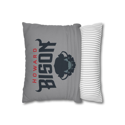Spun Polyester Square Pillowcase