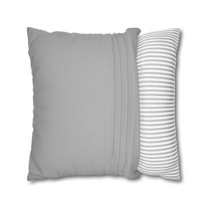 Spun Polyester Square Pillowcase