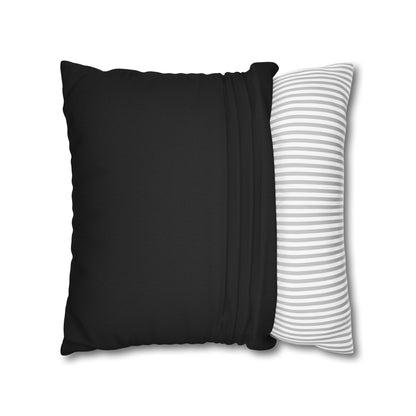 Spun Polyester Square Pillowcase