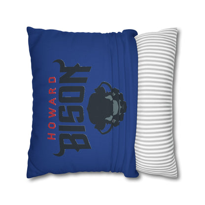 Spun Polyester Square Pillowcase