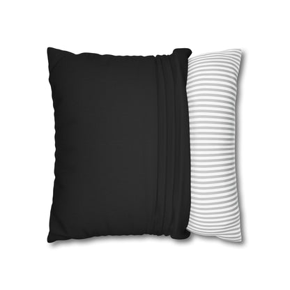 Spun Polyester Square Pillowcase