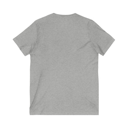 Womens Jersey Short Sleeve V-Neck Tee