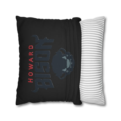Spun Polyester Square Pillowcase