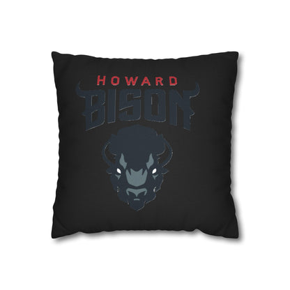 Spun Polyester Square Pillowcase